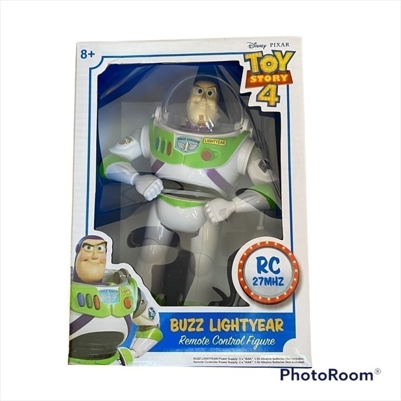 Toy Story 4 Buzz Lightyear Remote Control Figure NWT Disney - Picture 1 of 4